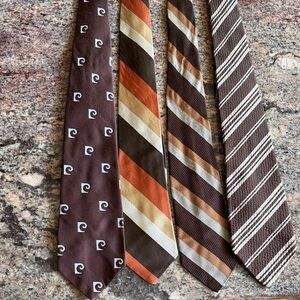 Vintage 1970s ties